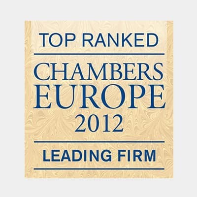 "Chambers Europe 2012"