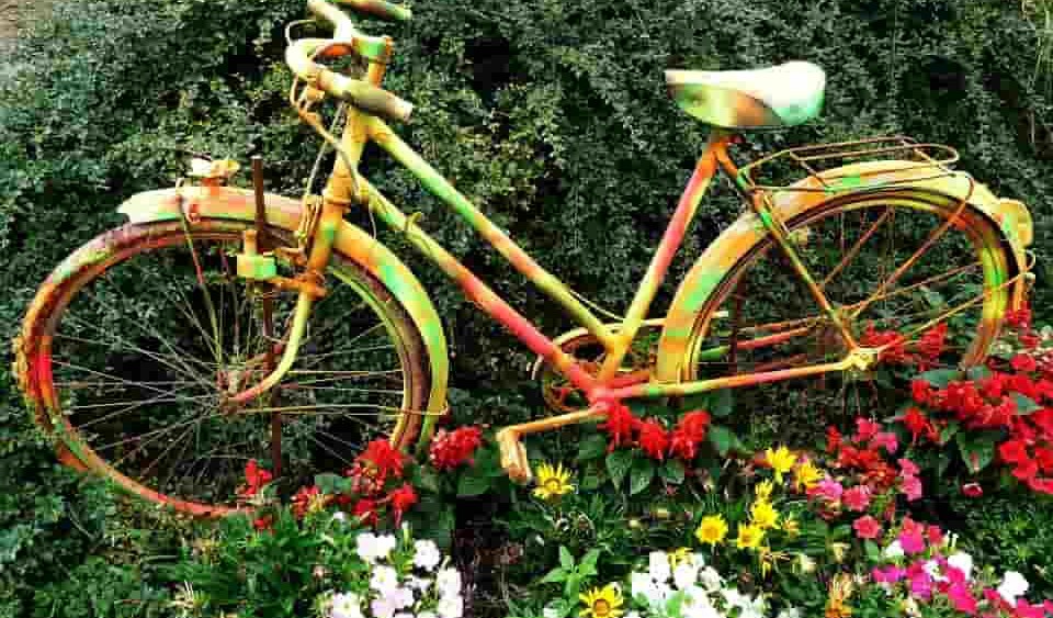 "Реклама и клумба"